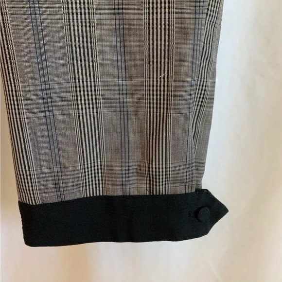Zadig & Voltaire Plaid Cropped Pants - Size 36 - US Size Small - Picture 3 of 6